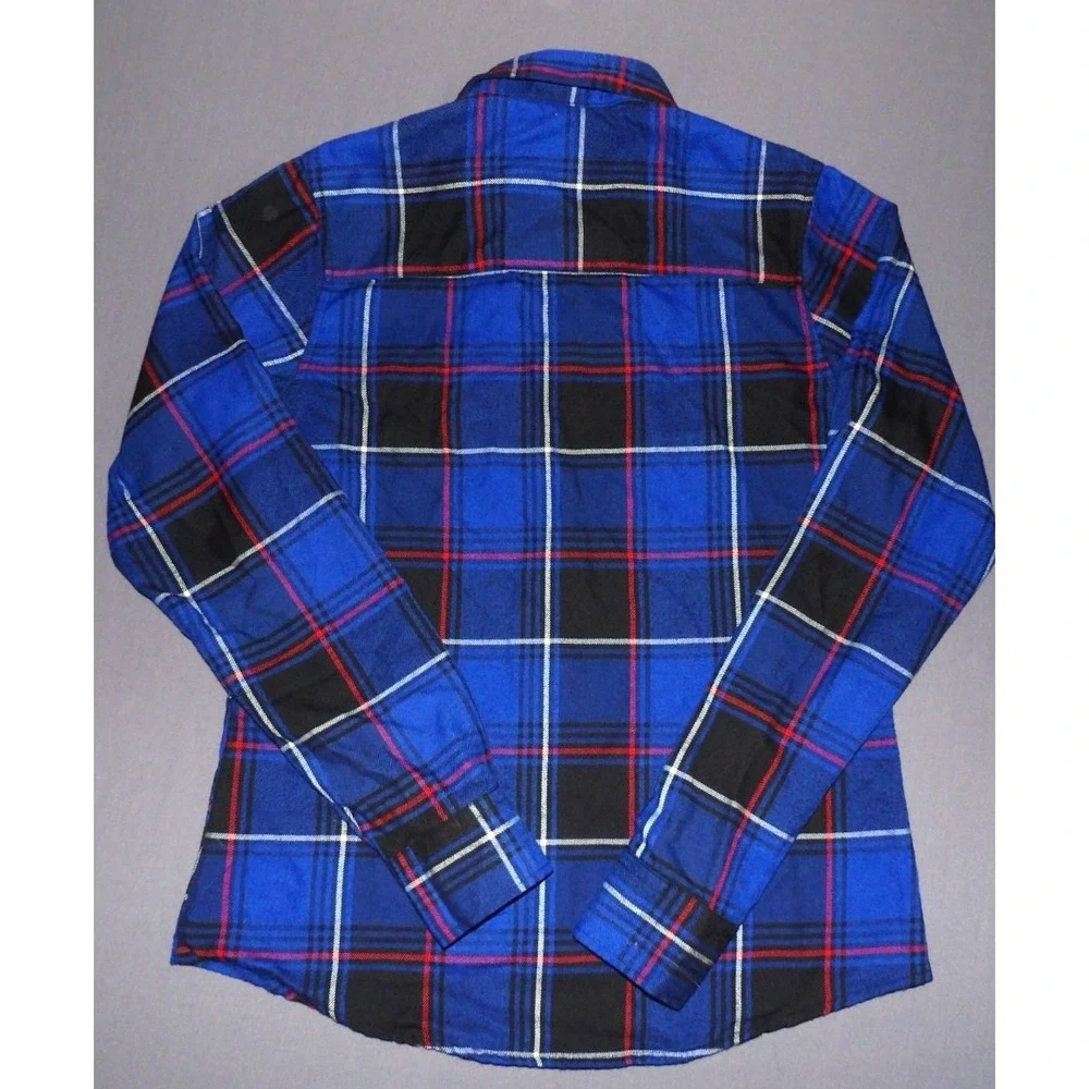 DIXXON Flannel Co. Camp Crystal Lake Plaid Button Up Shirt Women's Small - Picture 6 of 10